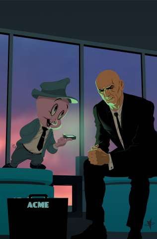 Lex Luthor / Porky Pig Special #1 (Variant Cover)