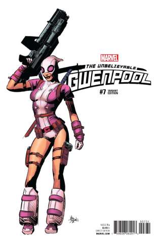 Gwenpool #7 (Deaodato Teaser Cover)