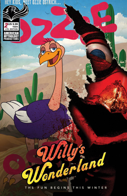 Willy's Wonderland Prequel #2 (Slashing Time Cover)
