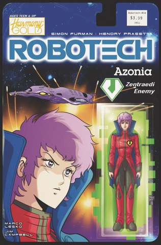 Robotech #14 (Action Figure Cover)
