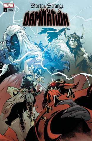 Doctor Strange: Damnation #2 (Mighty Thor Cover)