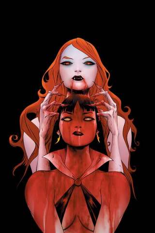 Vampirella / Red Sonja #9 (Lee Virgin Cover)