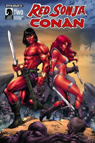 Red Sonja / Conan #2 (Benes Cover)