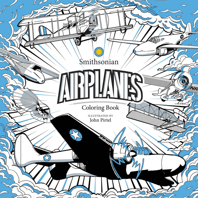 Airplane: A Smithsonian Coloring Book