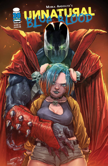 Unnatural: Blue Blood #5 (Spawn Variant Cover)