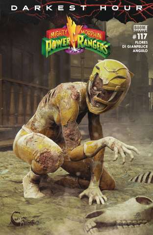 Mighty Morphin Power Rangers #117 (Dark Grid Barends Cover)