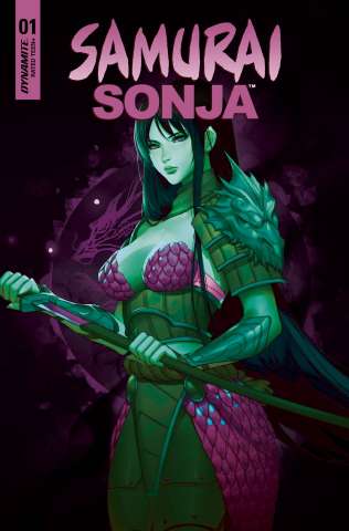 Samurai Sonja #1 (Leirix Ultraviolet Cover)