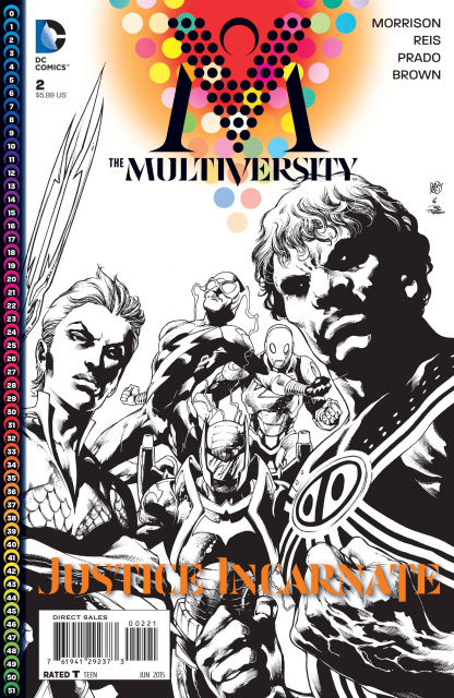 Multiversity #2 (Black & White Variant)