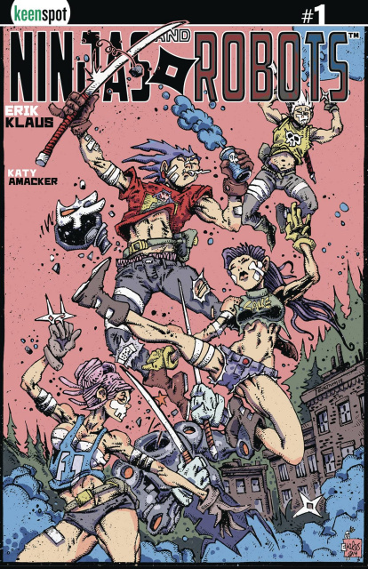 Ninjas & Robots #1 (Free 5 Copy Klaus / Eastman Cover)