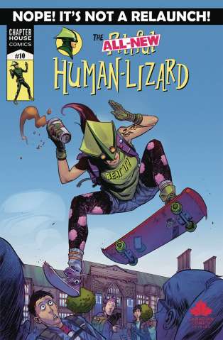 The Pitiful Human-Lizard #10 (Burnett Cover)