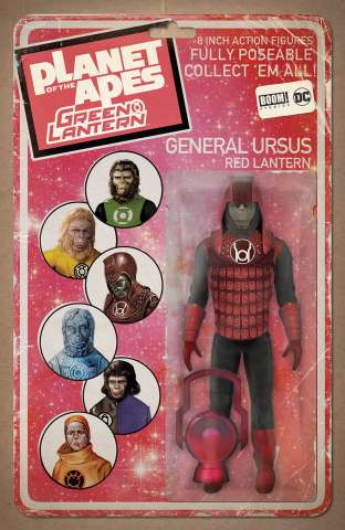 The Planet of the Apes / The Green Lantern #3 (Unlock Action Figure Cover)