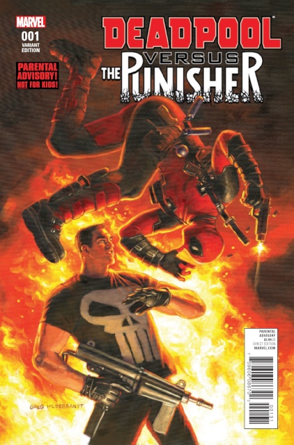 Deadpool vs. The Punisher #1 (Hildebrant Cover)