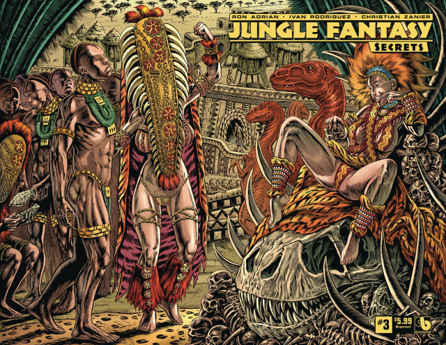 Jungle Fantasy: Secrets #3 (Wrap Cover)
