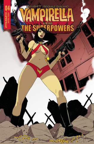 Vampirella vs. The Superpowers #4 (Moss Cover)