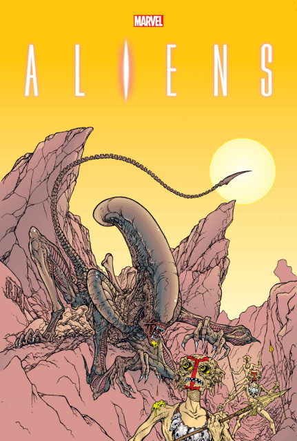 Aliens: The Original Years Vol. 2 (Omnibus Mendoza Cover)