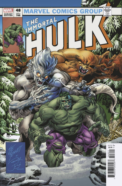 The Immortal Hulk #48 (Bennett Homage Cover)