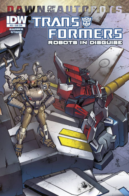 The Transformers: Robots in Disguise #33 (Subscription Cover)