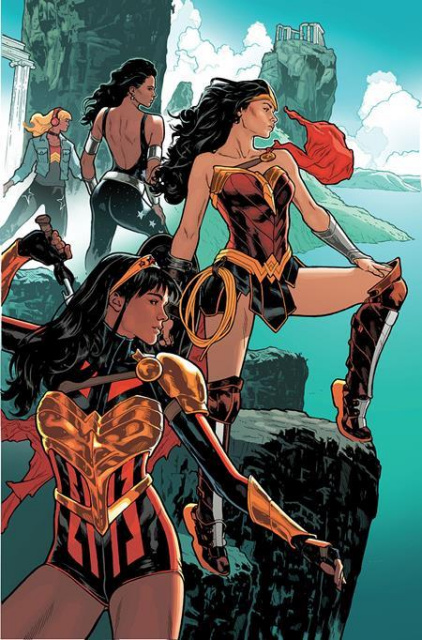 Wonder Woman #10 (1:25 Jeff Spokes Card Stock Cover)