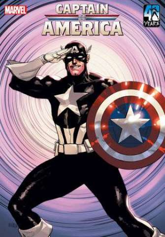 Captain America #9 (Leinil Yu Black Costume Cover)