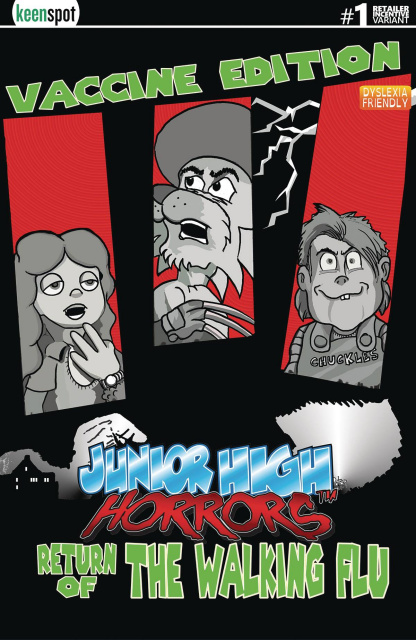 Junior High Horrors: The Walking Flu Vaccine Edition #1 (5 Copy Cover)