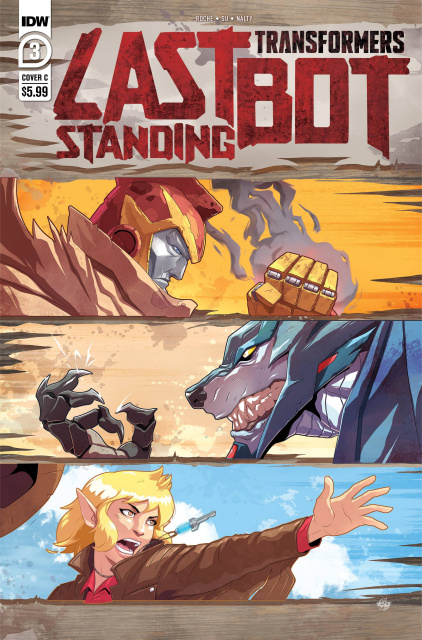Transformers: Last Bot Standing #3 (Gauntt Cover)