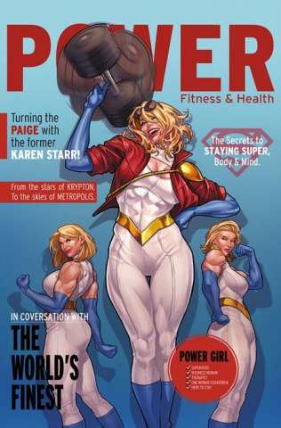 Power Girl #4 (Jamal Campbell Card Stock Cover)