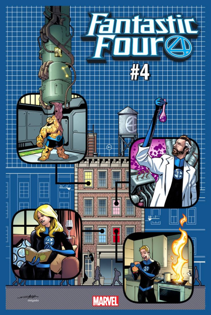 Fantastic Four #4 (Yancy Street Cover)