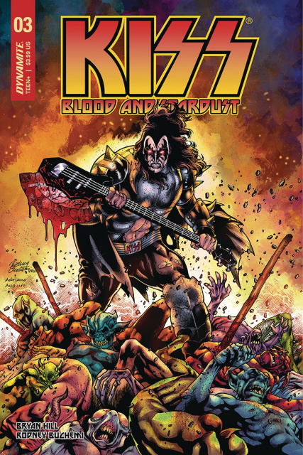 KISS: Blood and Stardust #3 (Buchemi Cover)