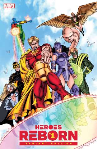 Heroes Reborn #1 (Perez Hidden Gem Cover)