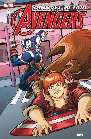 Marvel Action: Avengers #2 (Mapa Cover)