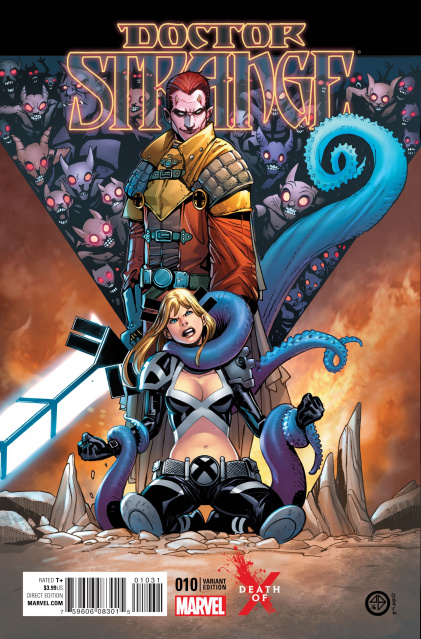 Doctor Strange #10 (Broccardo Death of X Cover)