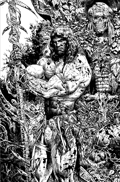 Conan the Barbarian #5 (Sharp B&W Ink Virgin 2nd Printing)