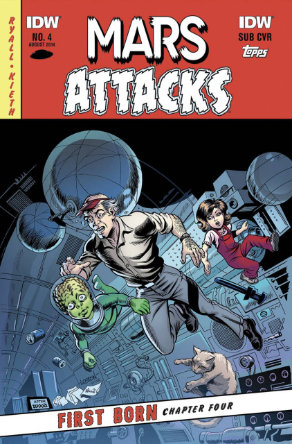 Mars Attacks First Born #4 (Subscription Cover)