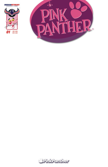 The Pink Panther #1 (Blank Sketch Cover)