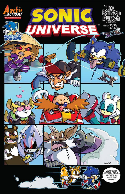 Sonic Universe #86 (Jampole Cover)