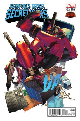 Deadpool's Secret Secret Wars #4 (Manga Cover)