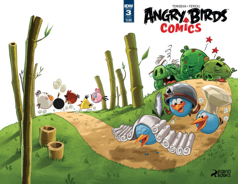 Angry Birds Comics #3 (Subscription Cover)
