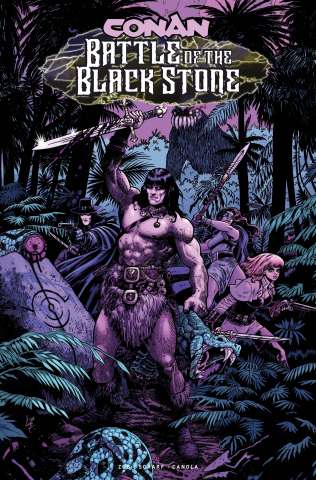 Conan the Barbarian: Battle of the Black Stone #4 (Belanger Cover)