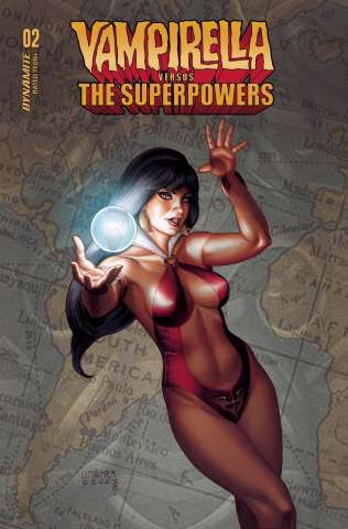 Vampirella vs. The Superpowers #2 (Linsner Cover)