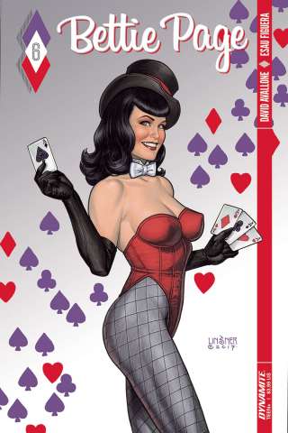 Bettie Page #6 (Linsner Cover)