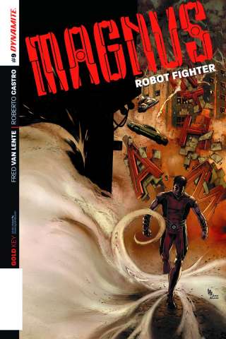Magnus, Robot Fighter #9 (Lau Cover)