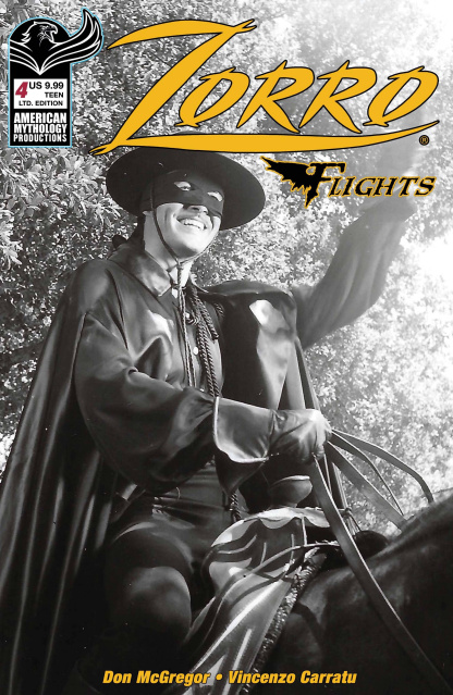 Zorro: Flights #4 (Photo Cover)