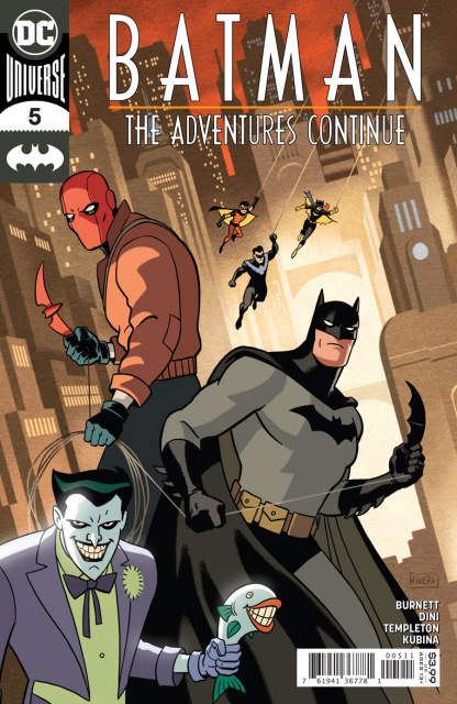 Batman: The Adventures Continue #5 (Paolo Rivera & Joe Rivera Cover)