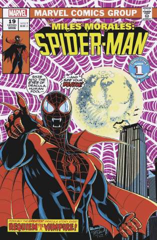 Miles Morales: Spider-Man #19 (Luciano Vecchio Vampire Cover)