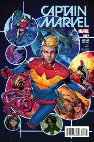 Captain Marvel #2 (Jimenez Cover)