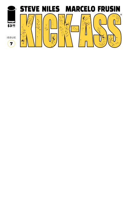 Kick-Ass #7 (Blank Cover)
