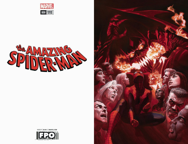 The Amazing Spider-Man #800 (Alex Ross Virgin Cover)