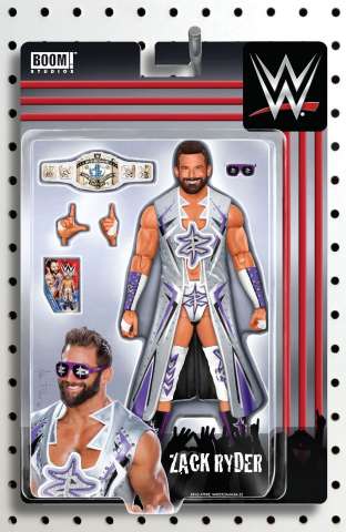 WWE #18 (Riches Action Figure Cover)