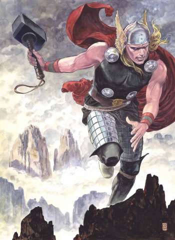 Thor: God of Thunder #25 (Manara Cover)