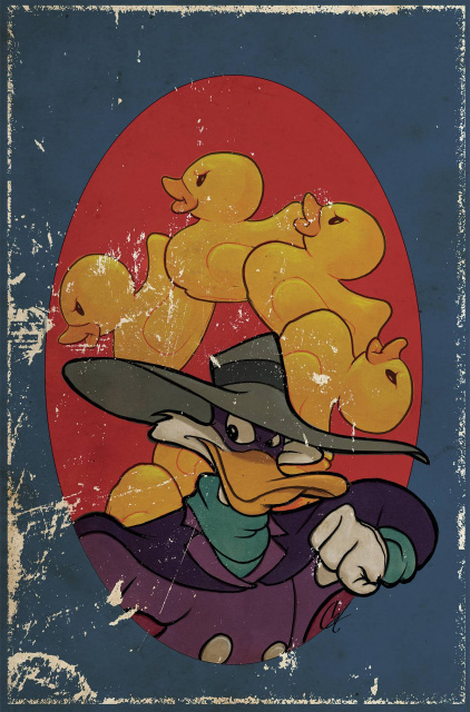 Darkwing Duck #2 (10 Copy Staggs Virgin Cover)